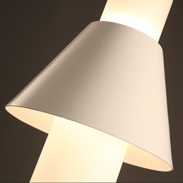 2-lichts mini-stijl moderne, eigentijdse metalen hanglamp
