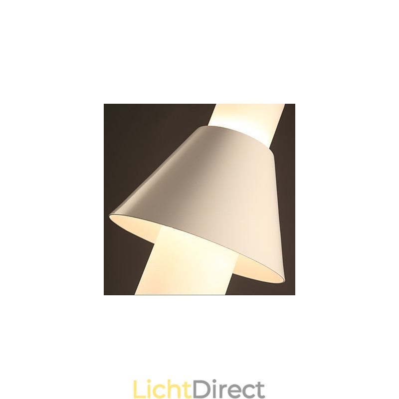 2-lichts mini-stijl moderne, eigentijdse metalen hanglamp