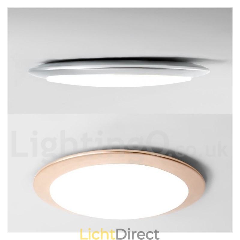 4CM dikke superdunne dimbare moderne eigentijdse Scandinavische stijl plafondlampen met acryl kap met afstandsbediening Kan ook worden gebruikt als wandlamp