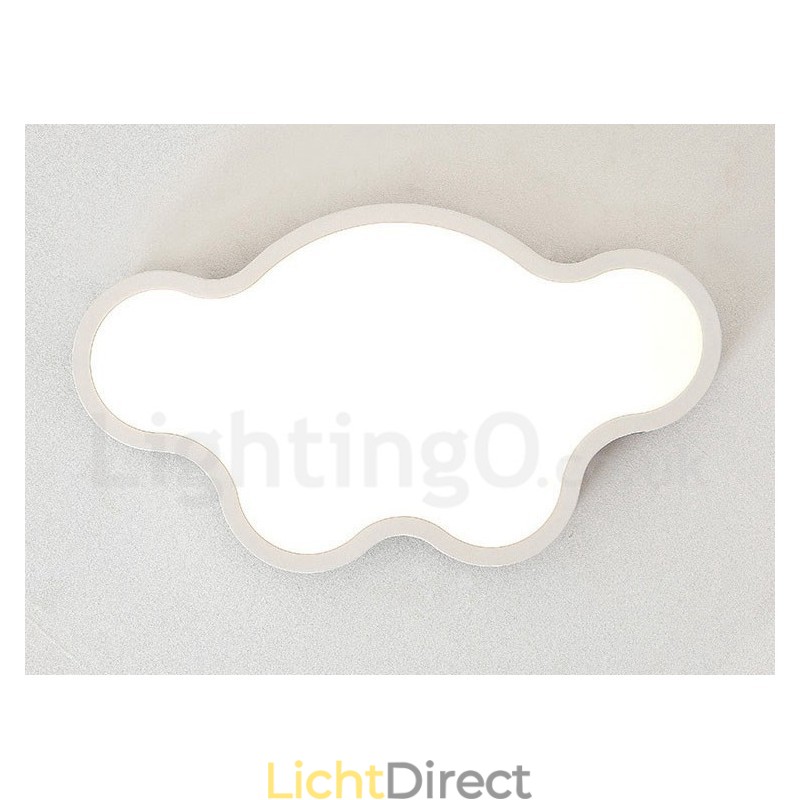 Retro Houten Stalen Plafondlamp voor Kinderen
