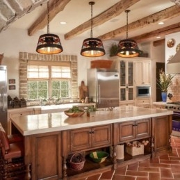 3 Licht Ring Vintage Houten Kroonluchter Industriële Wind Loft Houten Lineaire Hanglamp