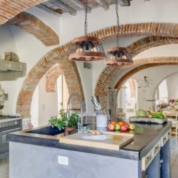 3 Licht Ring Vintage Houten Kroonluchter Industriële Wind Loft Houten Lineaire Hanglamp