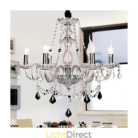 Kaars Uitgelicht Luxe 6-lichts kroonluchter Kaars Uitgelicht Luxe 6-lichts kroonluchter