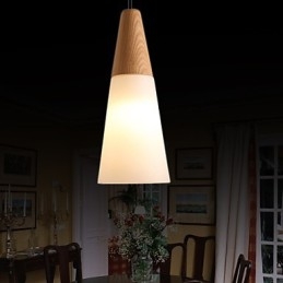 Kroonluchter Mini Stijl Modern Hedendaags Hout Bamboe
