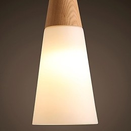 Kroonluchter Mini Stijl Modern Hedendaags Hout Bamboe