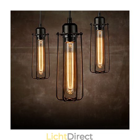 Kroonluchter Mini Stijl Rustieke Lodge Retro Metalen 3 Lichts Hanglamp Kroonluchter Mini Stijl Rustieke Lodge Retro Metalen 3 Lichts Hanglamp