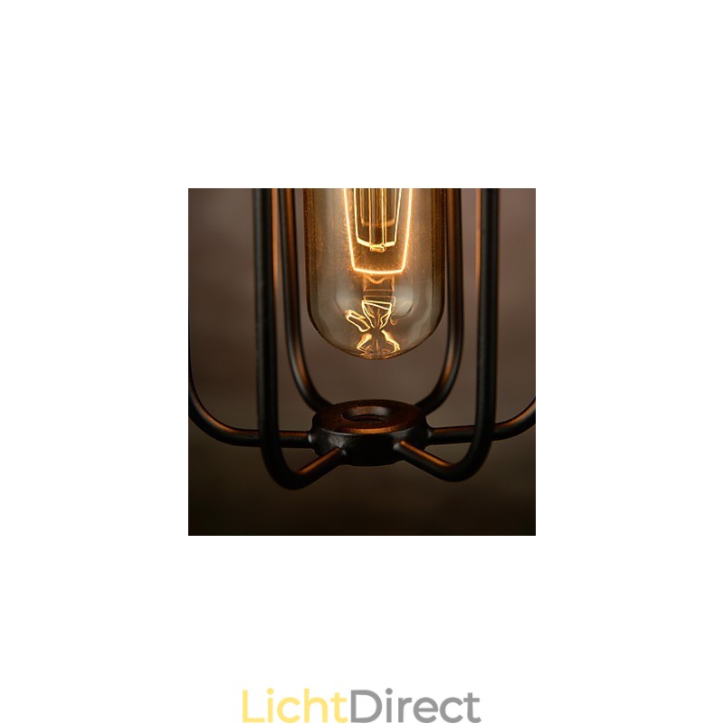 Kroonluchter Mini Stijl Rustieke Lodge Retro Metalen 3 Lichts Hanglamp