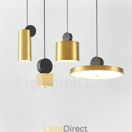 4 Stijlen Goud Zwart Postmoderne Hanglamp 4 Stijlen Goud Zwart Postmoderne Hanglamp