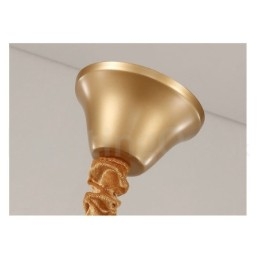 Postmoderne luxe ronde K9 kristallen hanglamp kroonluchter tentoonstellingshal