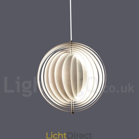 Globe White Rotate Postmoderne DIY Hanglamp