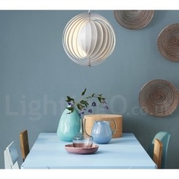 Globe White Rotate Postmoderne DIY Hanglamp