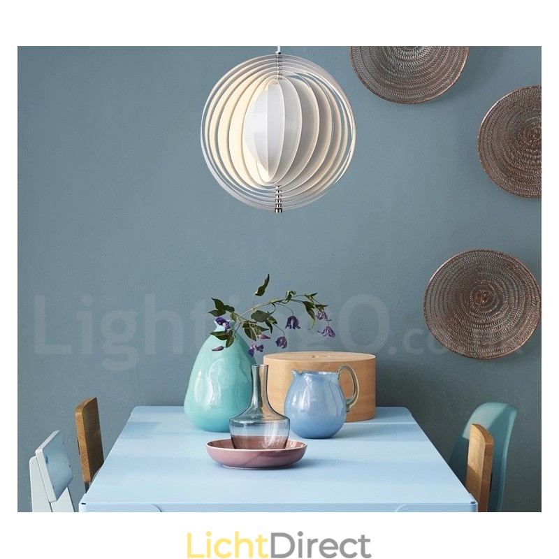 Globe White Rotate Postmoderne DIY Hanglamp