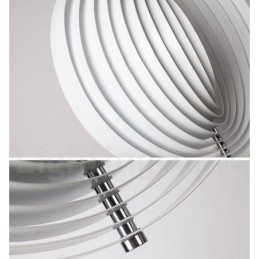 Globe White Rotate Postmoderne DIY Hanglamp