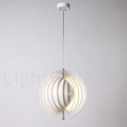 Globe White Rotate Postmoderne DIY Hanglamp