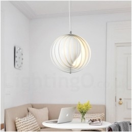 Globe White Rotate Postmoderne DIY Hanglamp