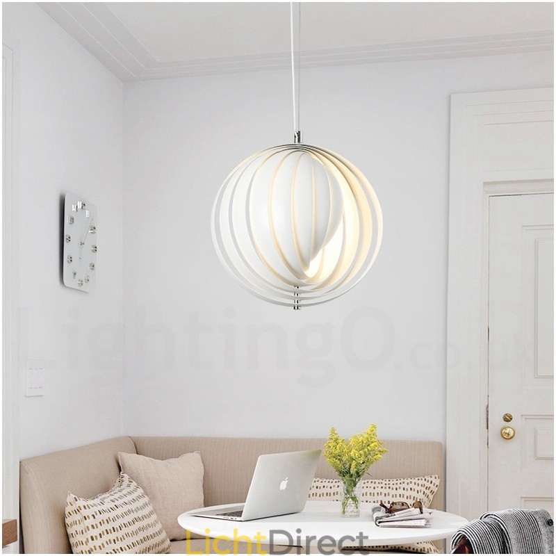 Globe White Rotate Postmoderne DIY Hanglamp