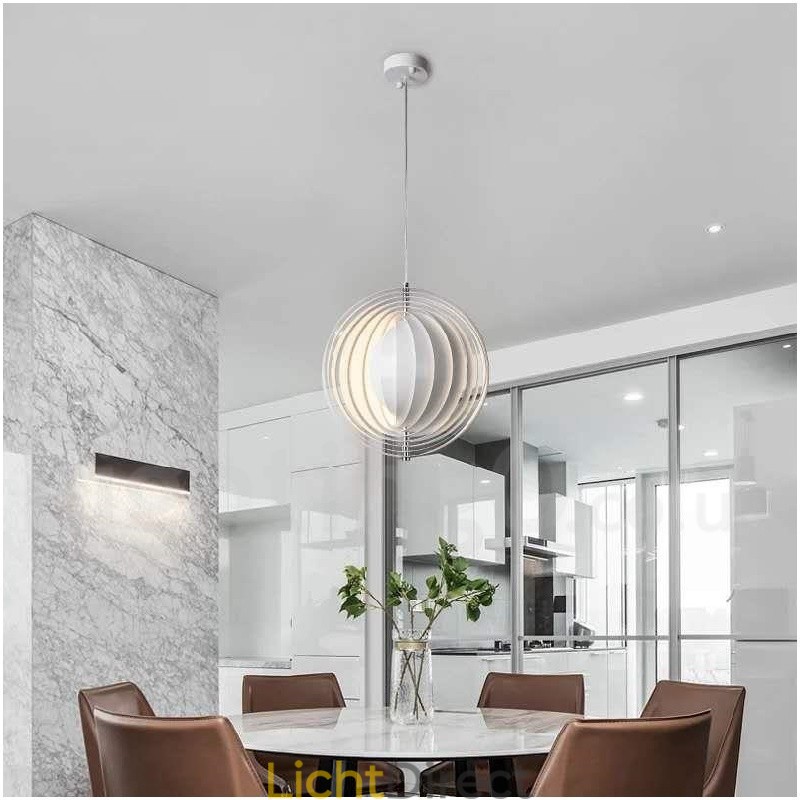 Globe White Rotate Postmoderne DIY Hanglamp