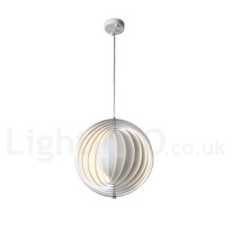 Globe White Rotate Postmoderne DIY Hanglamp