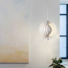Globe White Rotate Postmoderne DIY Hanglamp