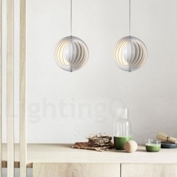 Globe White Rotate Postmoderne DIY Hanglamp