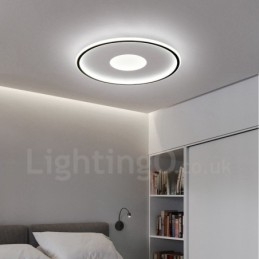 Ultradunne dimbare moderne eigentijdse Scandinavische stijl plafondlampen met afstandsbediening, kunnen ook als wandlamp worden gebruikt