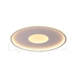 Ultradunne dimbare moderne eigentijdse Scandinavische stijl plafondlampen met afstandsbediening, kunnen ook als wandlamp worden gebruikt