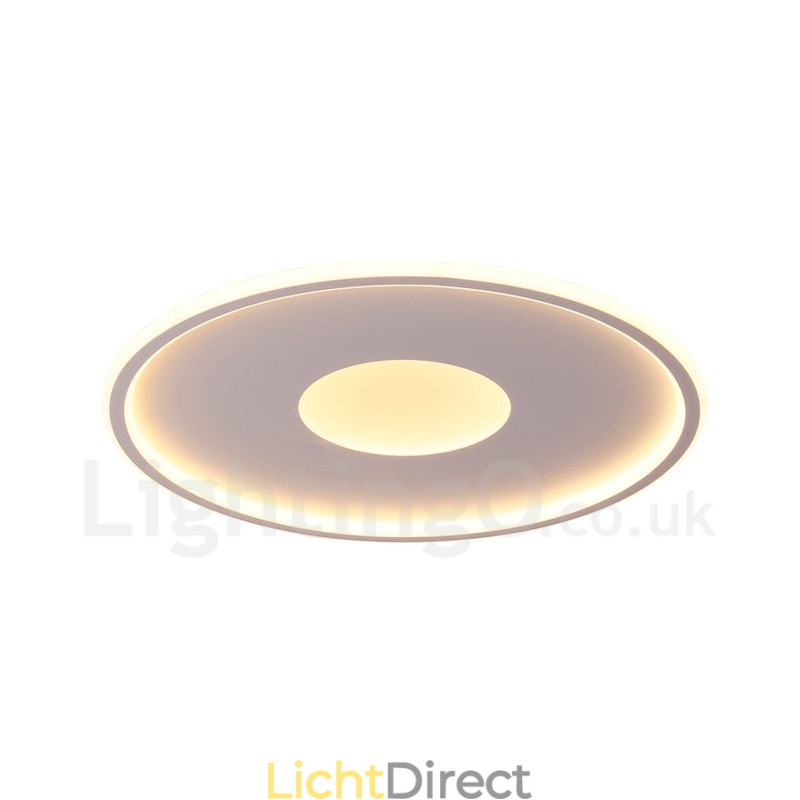 Ultradunne dimbare moderne eigentijdse Scandinavische stijl plafondlampen met afstandsbediening, kunnen ook als wandlamp worden gebruikt