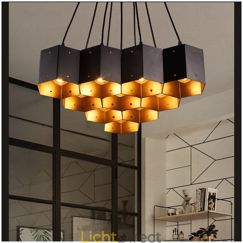 Loft Industriële Stijl Hangende Kroonluchter Licht