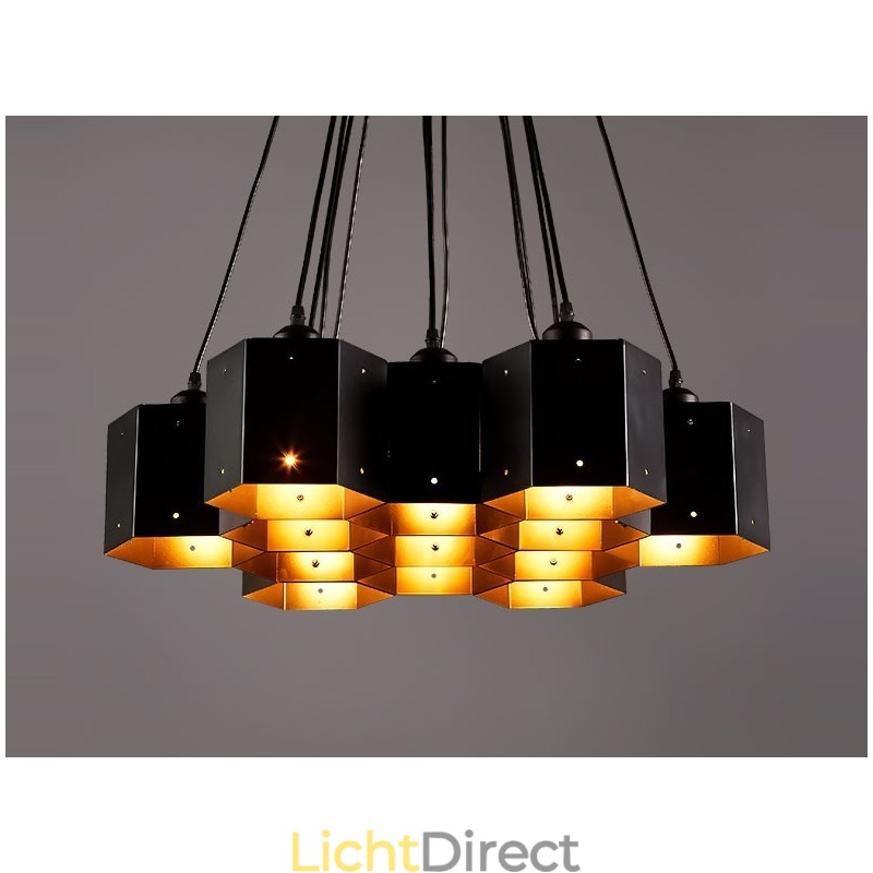 Loft Industriële Stijl Hangende Kroonluchter Licht