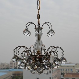 Decoratieve kroonluchter voor woninginrichting