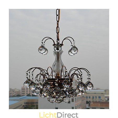 Decoratieve kroonluchter voor woninginrichting