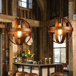Retro ijzeren lamp moderne minimalistische industriële stijl kroonluchter