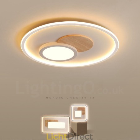 Dimbare moderne, eigentijdse, Scandinavische stijl plafondlampen met afstandsbediening, kunnen ook als wandlamp worden gebruikt Dimbare moderne, eigentijdse, Scandinavische stijl plafondlampen met afstandsbediening, kunnen ook als wandlamp worden gebruikt