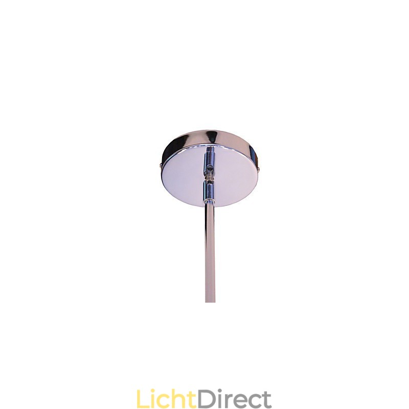 Kroonluchter Modern Globe Living Hanglamp Eetkamer Winkel Winkel Nacht Metaal Chroom