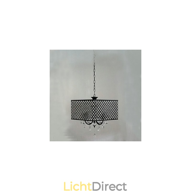 Traditionele klassieke kristallen schilderij metalen kroonluchter