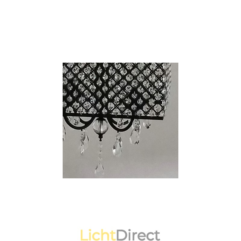 Traditionele klassieke kristallen schilderij metalen kroonluchter