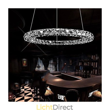 Kristallen hanglamp moderne enkele D40CM drie zijden K9 kristal plafondlampen voor binnen Kristallen hanglamp moderne enkele D40CM drie zijden K9 kristal plafondlampen voor binnen