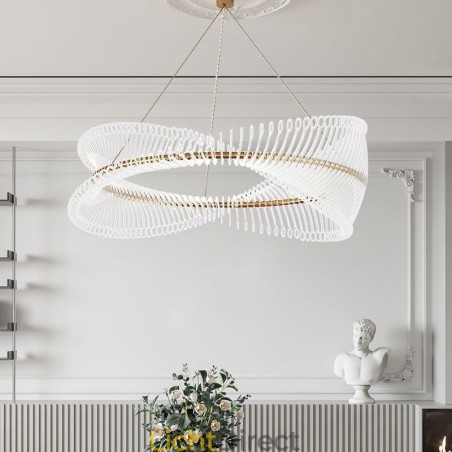Postmoderne Strip Cirkel Hanglamp Postmoderne Strip Cirkel Hanglamp