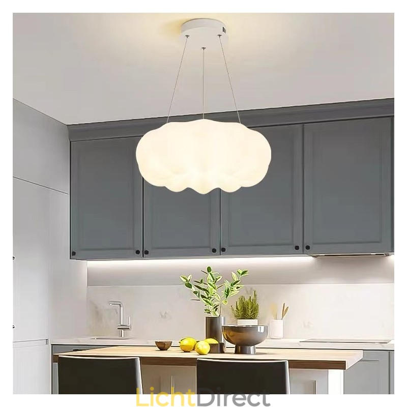 Nordic Modern Creative Pumpkin Dimbare Hanglamp Hanglamp Veranda