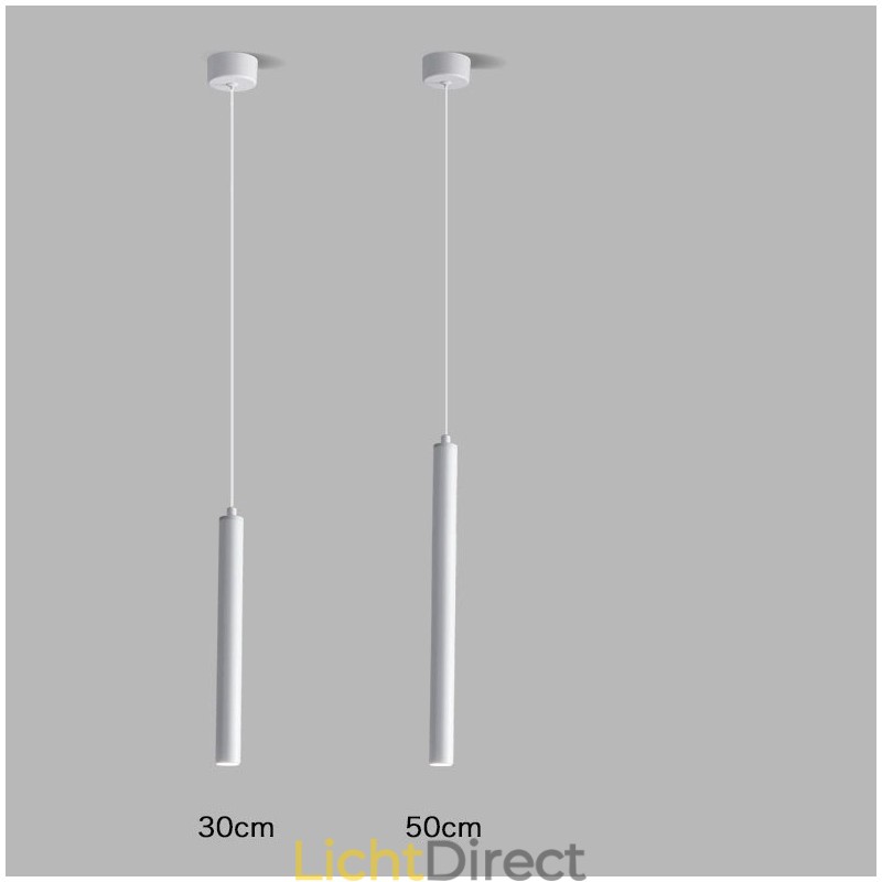 Eenvoudige moderne eigentijdse hanglamp