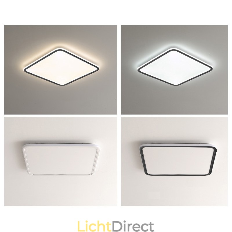 Moderne dimbare vierkante plafondlamp voor binnenverlichting