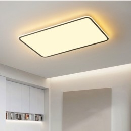 Moderne grote dimbare rechthoekige plafondlamp voor binnenverlichting