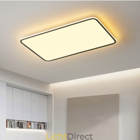 Moderne grote dimbare rechthoekige plafondlamp voor binnenverlichting Moderne grote dimbare rechthoekige plafondlamp voor binnenverlichting