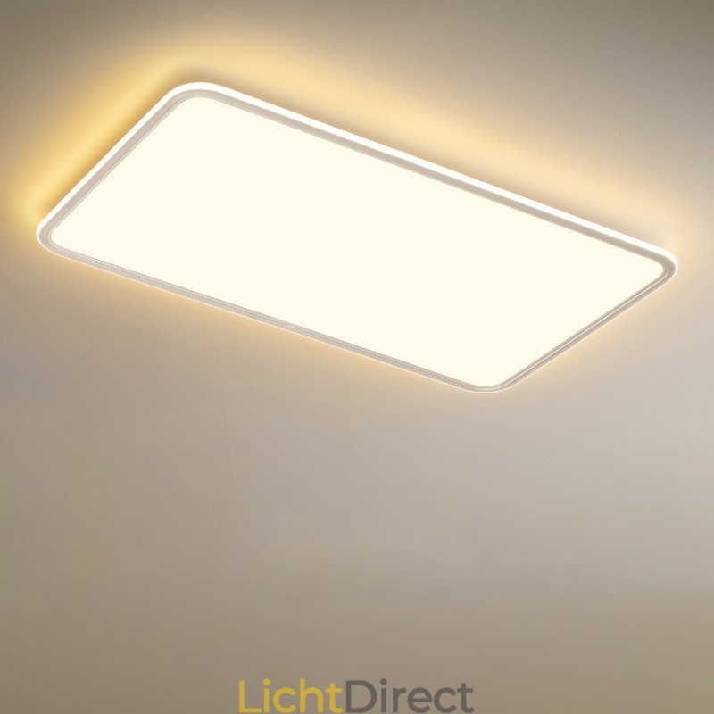 Moderne grote dimbare rechthoekige plafondlamp voor binnenverlichting
