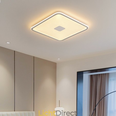 Moderne dimbare vierkante plafondlamp met volledig spectrum oogbescherming Moderne dimbare vierkante plafondlamp met volledig spectrum oogbescherming