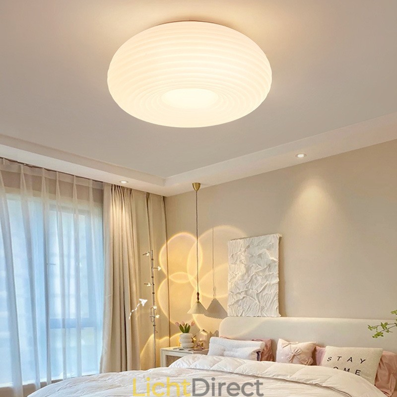 Dimbare Full Spectrum Oogbescherming Ronde Moderne Plafondlamp