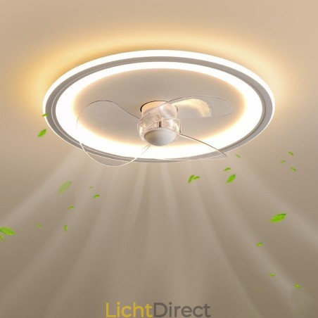 Nordic Round Ultradunne Stille Onzichtbare Dimbare Inbouwventilatorlamp Volledig spectrum Oogbescherming Nordic Round Ultradunne Stille Onzichtbare Dimbare Inbouwventilatorlamp Volledig spectrum Oogbescherming