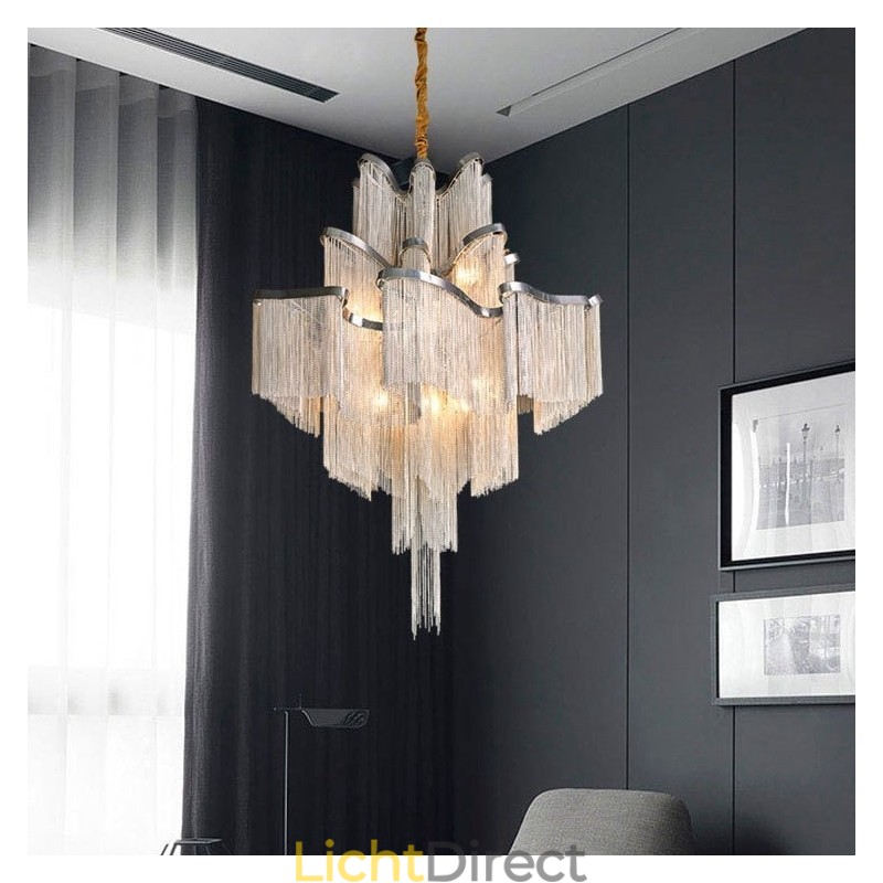 Kwastjes Extra Grote Maat Kroonluchter Design Plafond Hanglamp