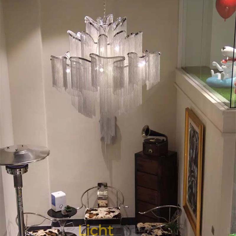 Kwastjes Extra Grote Maat Kroonluchter Design Plafond Hanglamp