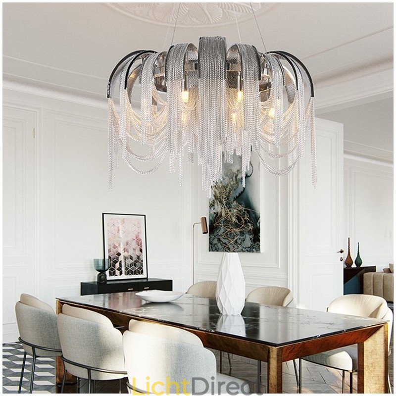 Kwastjes Extra Grote Maat Kroonluchter Design Plafond Hanglamp